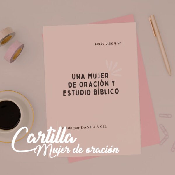 Cartilla Mujer de oración